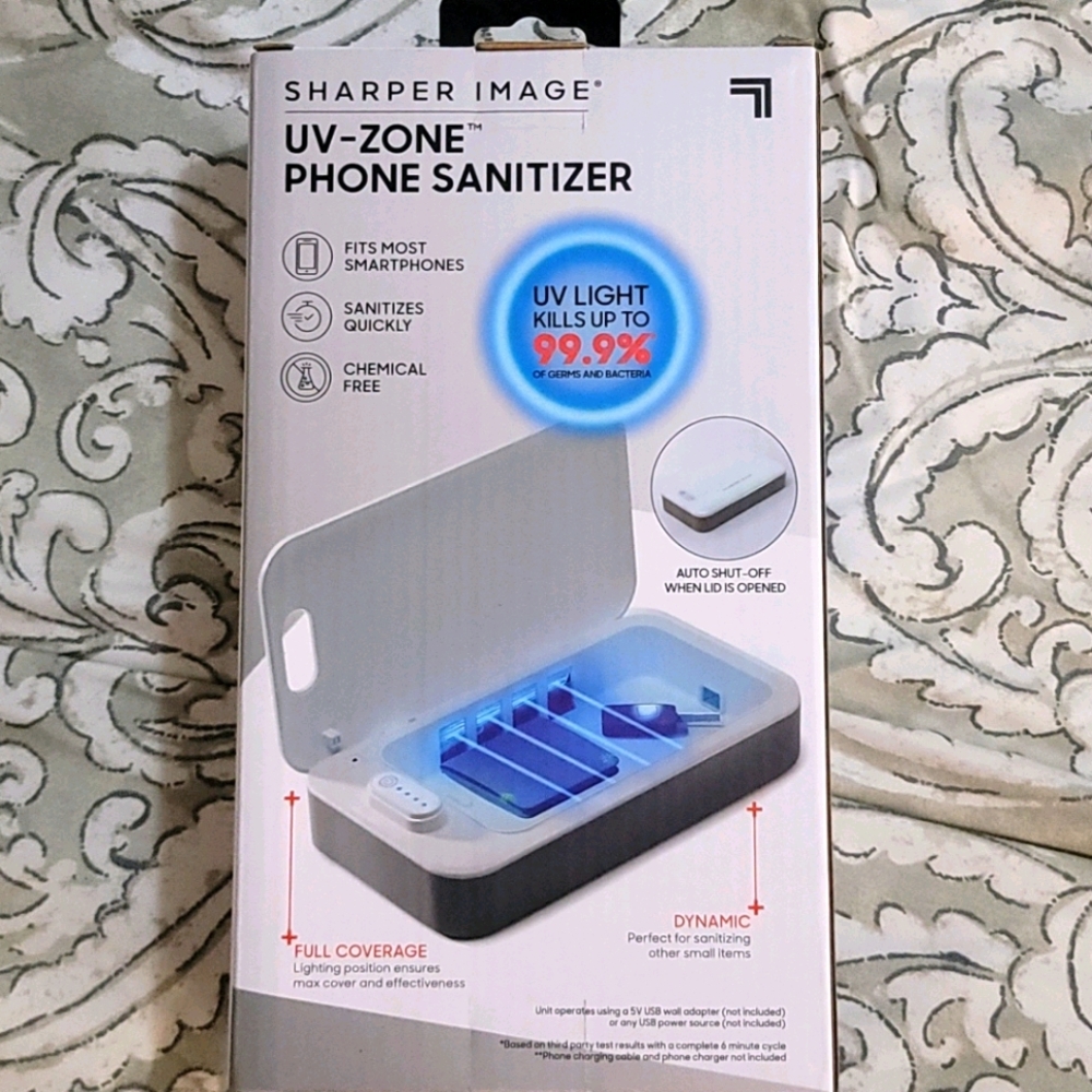 Sharper image UV-Zone sanitizer
